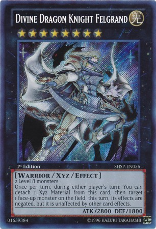 Divine Dragon Knight Felgrand [SHSP-EN056] Secret Rare | Card Merchant Takapuna