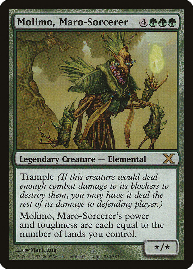 Molimo, Maro-Sorcerer [Tenth Edition] | Card Merchant Takapuna