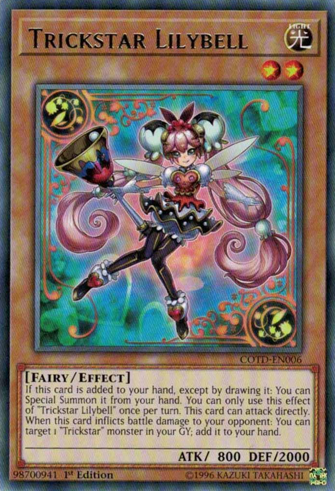 Trickstar Lilybell [COTD-EN006] Rare | Card Merchant Takapuna