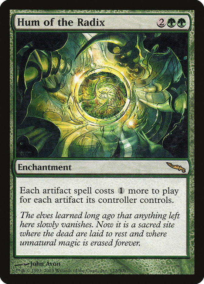 Hum of the Radix [Mirrodin] | Card Merchant Takapuna