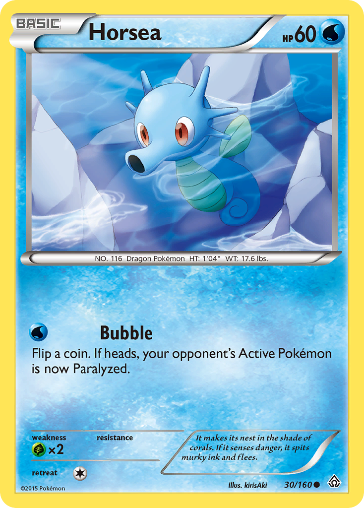 Horsea (30/160) [XY: Primal Clash] | Card Merchant Takapuna