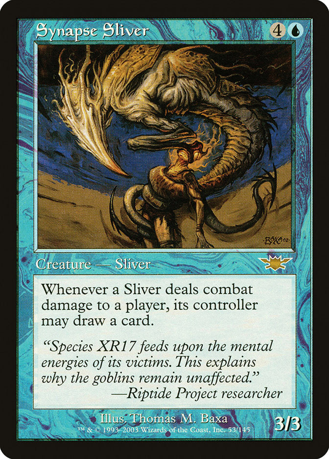 Synapse Sliver [Legions] | Card Merchant Takapuna