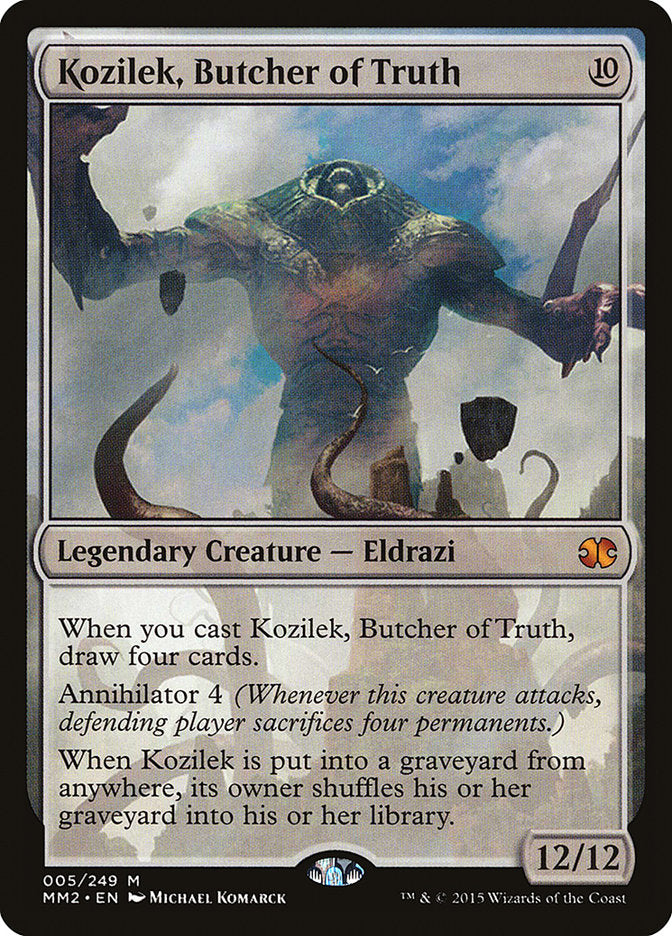 Kozilek, Butcher of Truth [Modern Masters 2015] | Card Merchant Takapuna