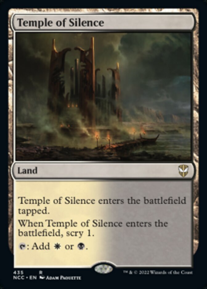 Temple of Silence [Streets of New Capenna Commander] | Card Merchant Takapuna