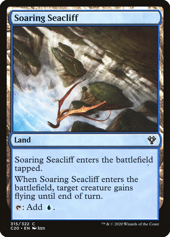 Soaring Seacliff [Commander 2020] | Card Merchant Takapuna