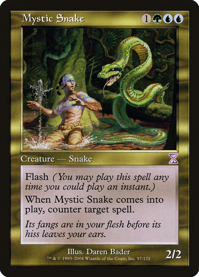 Mystic Snake [Time Spiral Timeshifted] | Card Merchant Takapuna