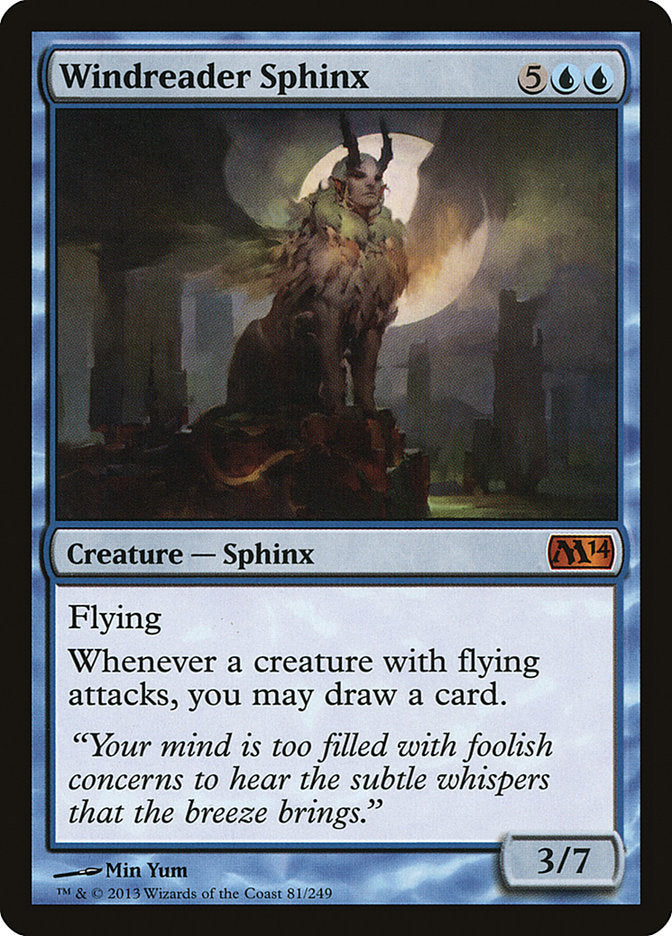 Windreader Sphinx [Magic 2014] | Card Merchant Takapuna