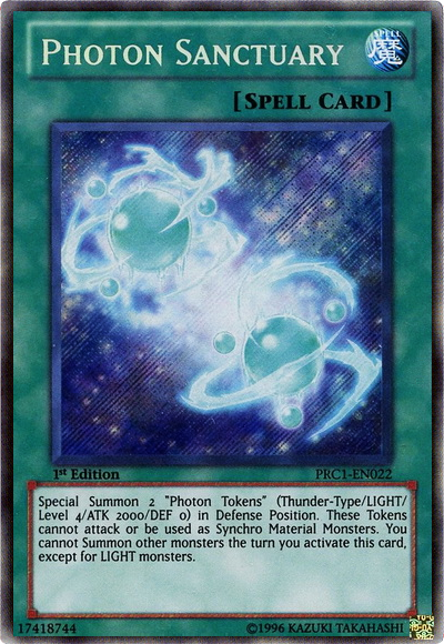 Photon Sanctuary [PRC1-EN022] Secret Rare | Card Merchant Takapuna