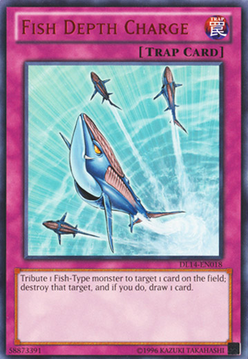 Fish Depth Charge (Red) [DL14-EN018] Rare | Card Merchant Takapuna