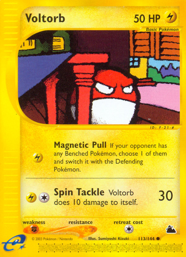 Voltorb (113/144) [Skyridge] | Card Merchant Takapuna