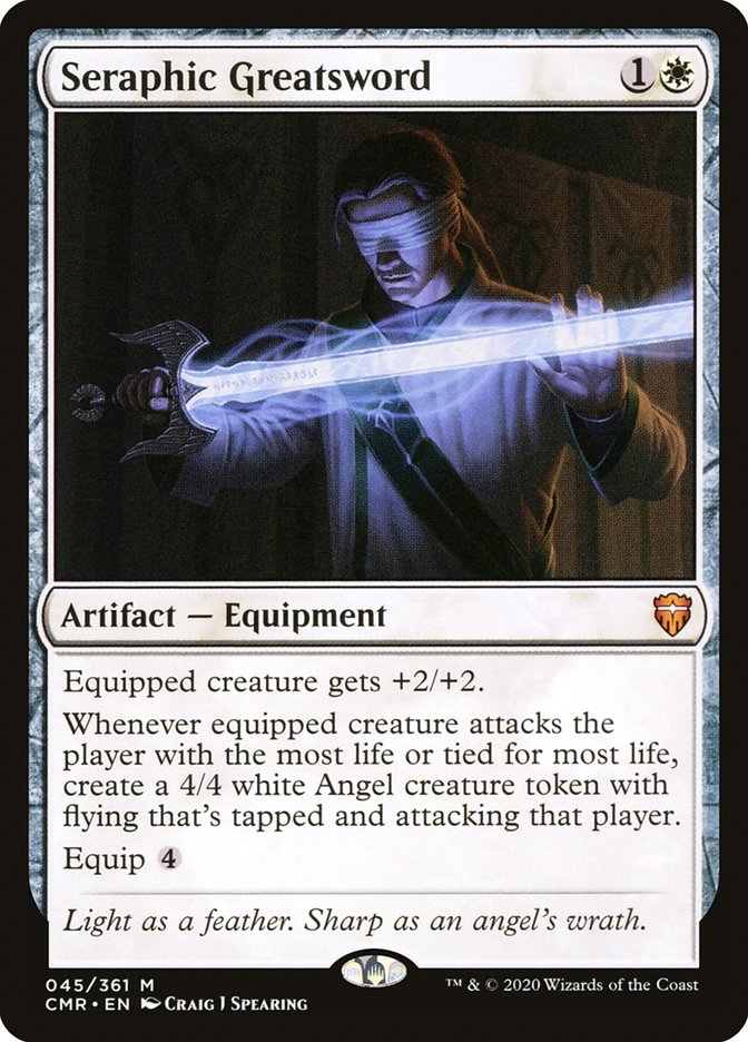 Seraphic Greatsword [Commander Legends] | Card Merchant Takapuna