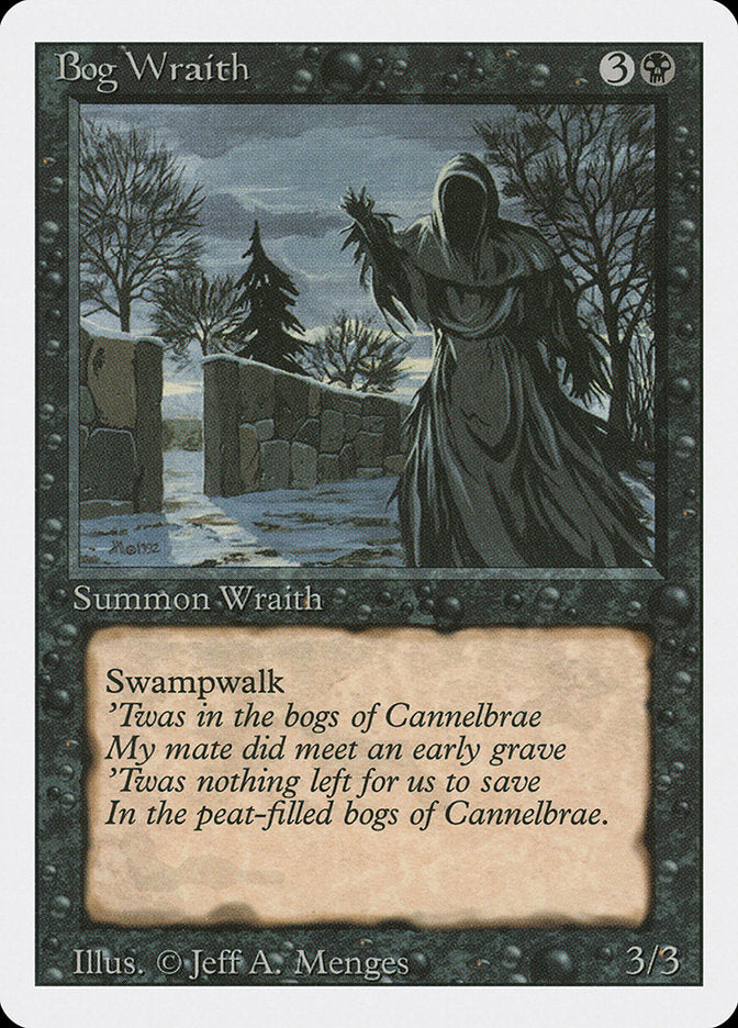 Bog Wraith [Revised Edition] | Card Merchant Takapuna