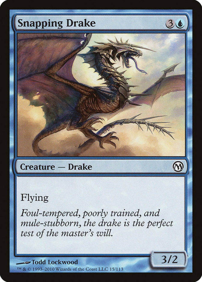 Snapping Drake [Duels of the Planeswalkers] | Card Merchant Takapuna