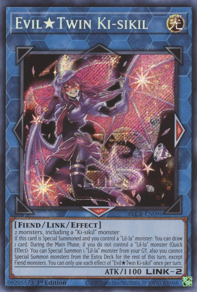 Evil Twin Ki-sikil [BLCR-EN096] Secret Rare | Card Merchant Takapuna