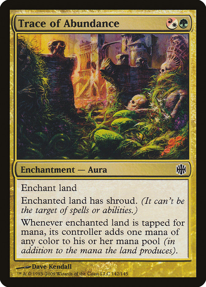 Trace of Abundance [Alara Reborn] | Card Merchant Takapuna