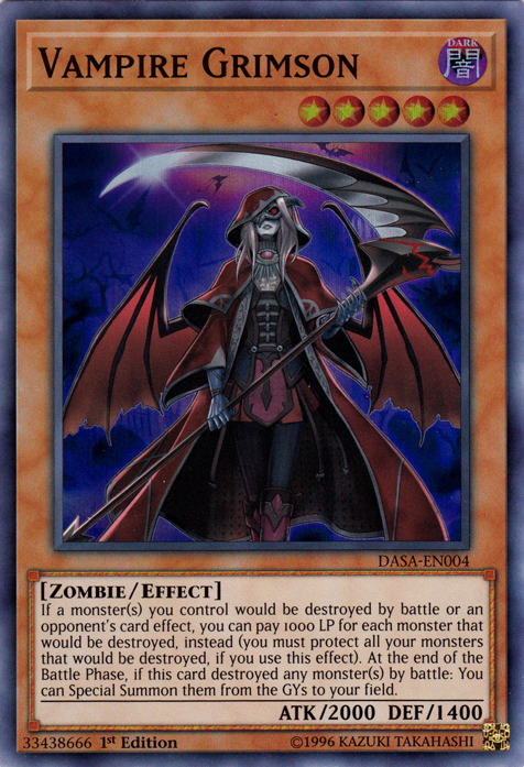 Vampire Grimson [DASA-EN004] Super Rare | Card Merchant Takapuna