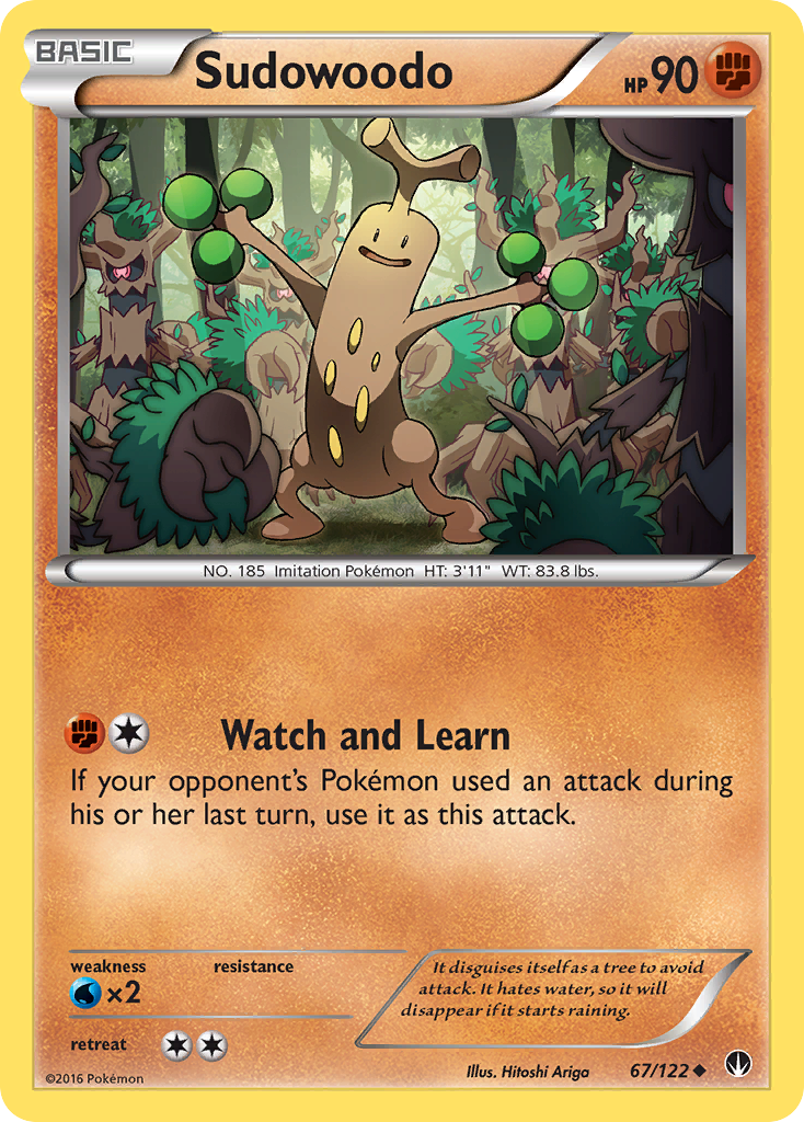 Sudowoodo (67/122) [XY: BREAKpoint] | Card Merchant Takapuna