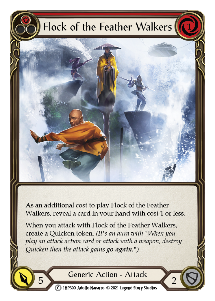 Flock of the Feather Walkers (Red) [1HP390] (History Pack 1) | Card Merchant Takapuna