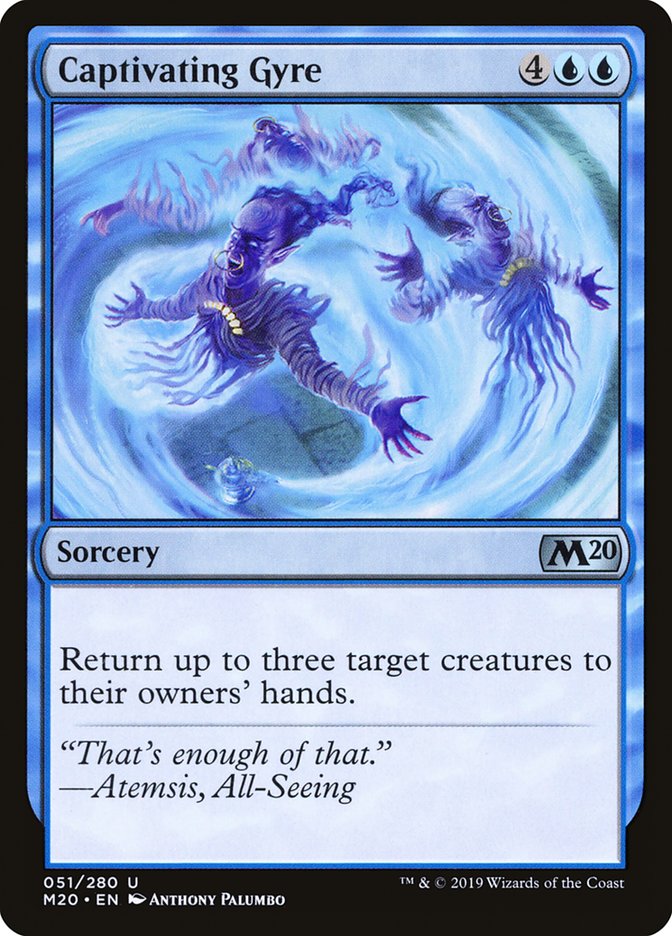 Captivating Gyre [Core Set 2020] | Card Merchant Takapuna