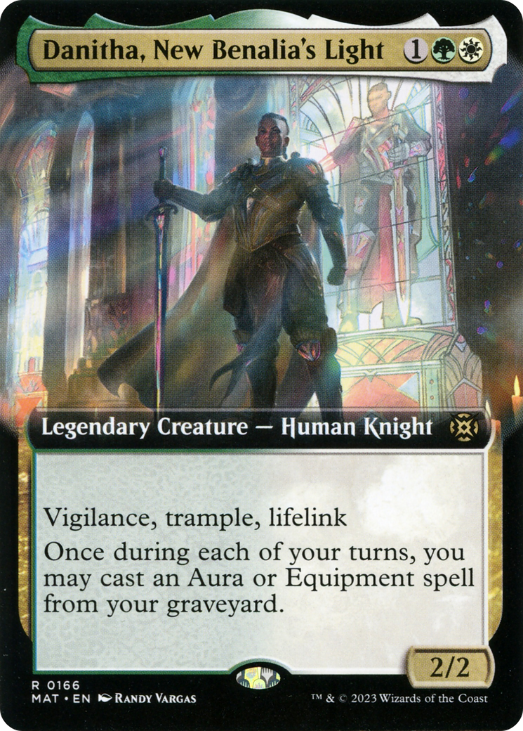 Danitha, New Benalia's Light (Extended Art) [March of the Machine: The Aftermath] | Card Merchant Takapuna