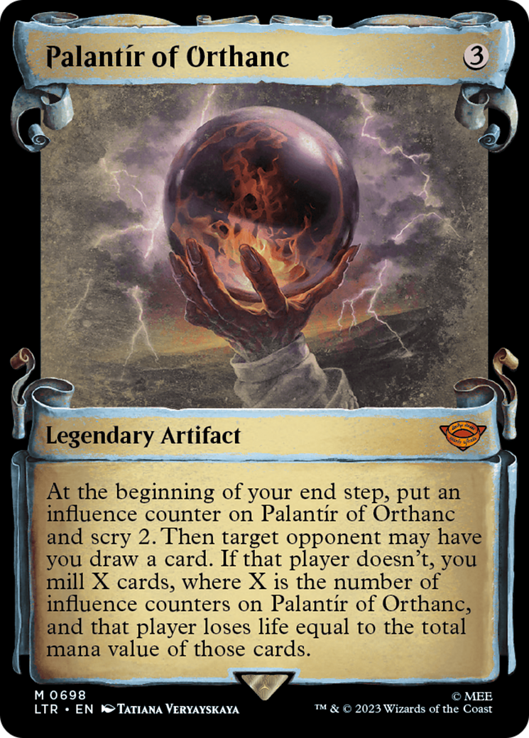 Palantir of Orthanc [The Lord of the Rings: Tales of Middle-Earth Showcase Scrolls] | Card Merchant Takapuna