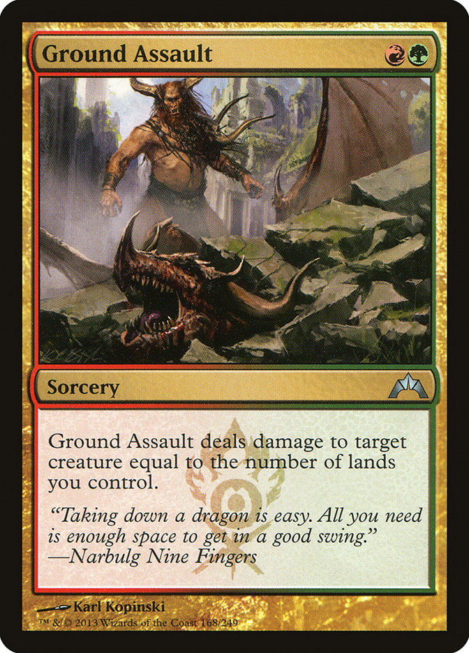 Ground Assault [Gatecrash] | Card Merchant Takapuna