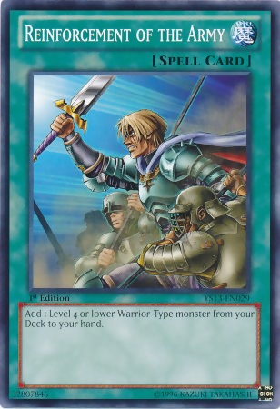 Reinforcement of the Army [YS13-EN029] Common | Card Merchant Takapuna