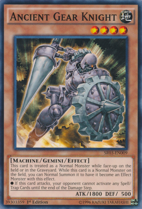 Ancient Gear Knight [SR03-EN009] Common | Card Merchant Takapuna