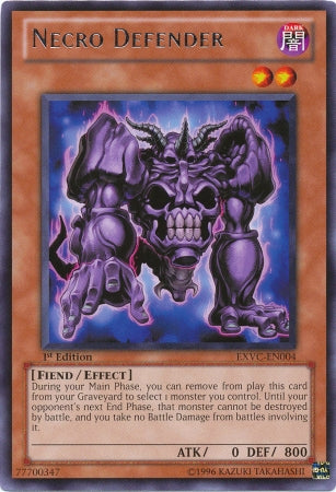 Necro Defender [EXVC-EN004] Rare | Card Merchant Takapuna