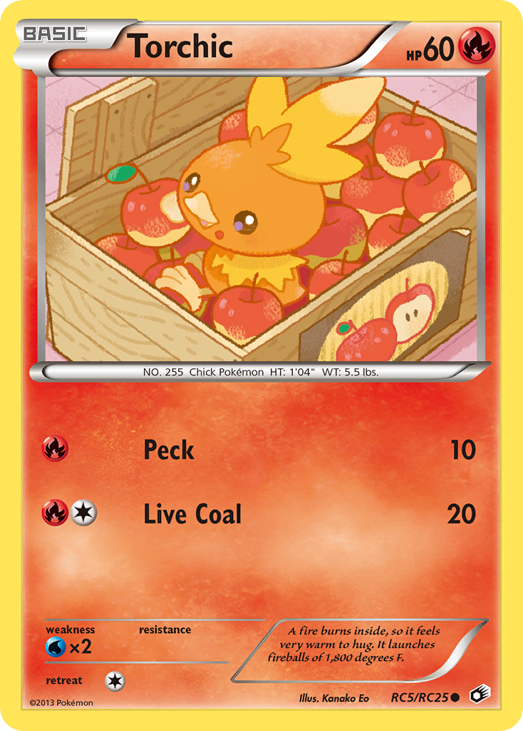 Torchic (RC5/RC25) [Black & White: Legendary Treasures] | Card Merchant Takapuna