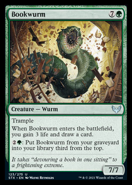 Bookwurm [Strixhaven: School of Mages] | Card Merchant Takapuna