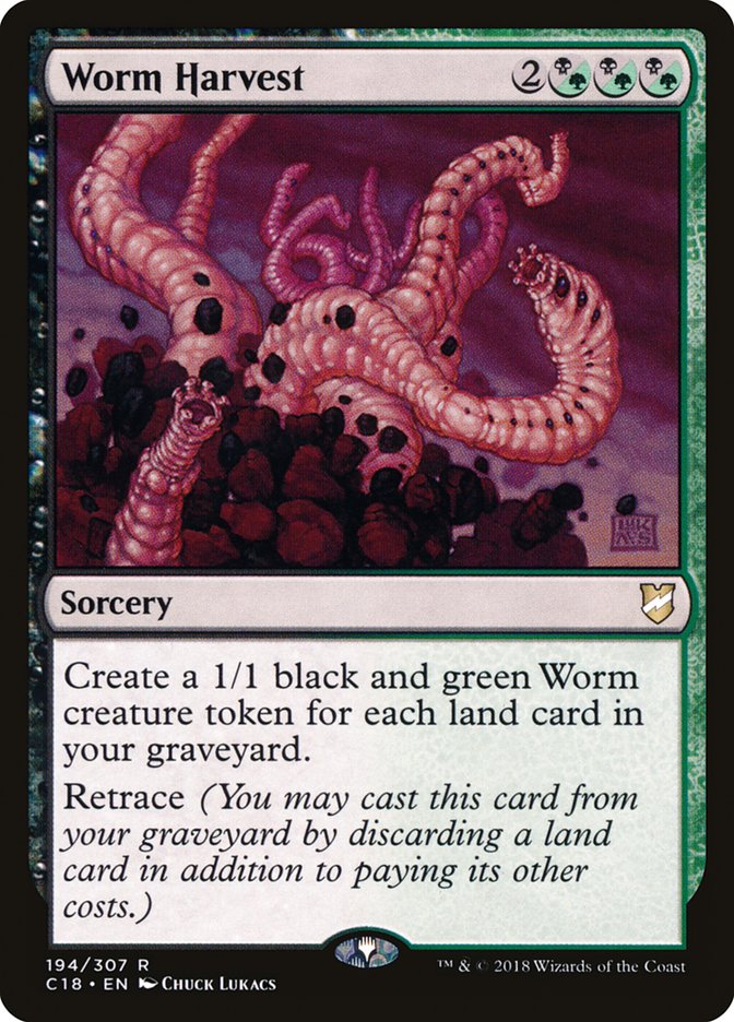 Worm Harvest [Commander 2018] | Card Merchant Takapuna