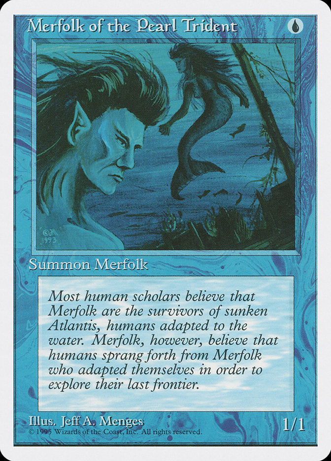 Merfolk of the Pearl Trident [Fourth Edition] | Card Merchant Takapuna