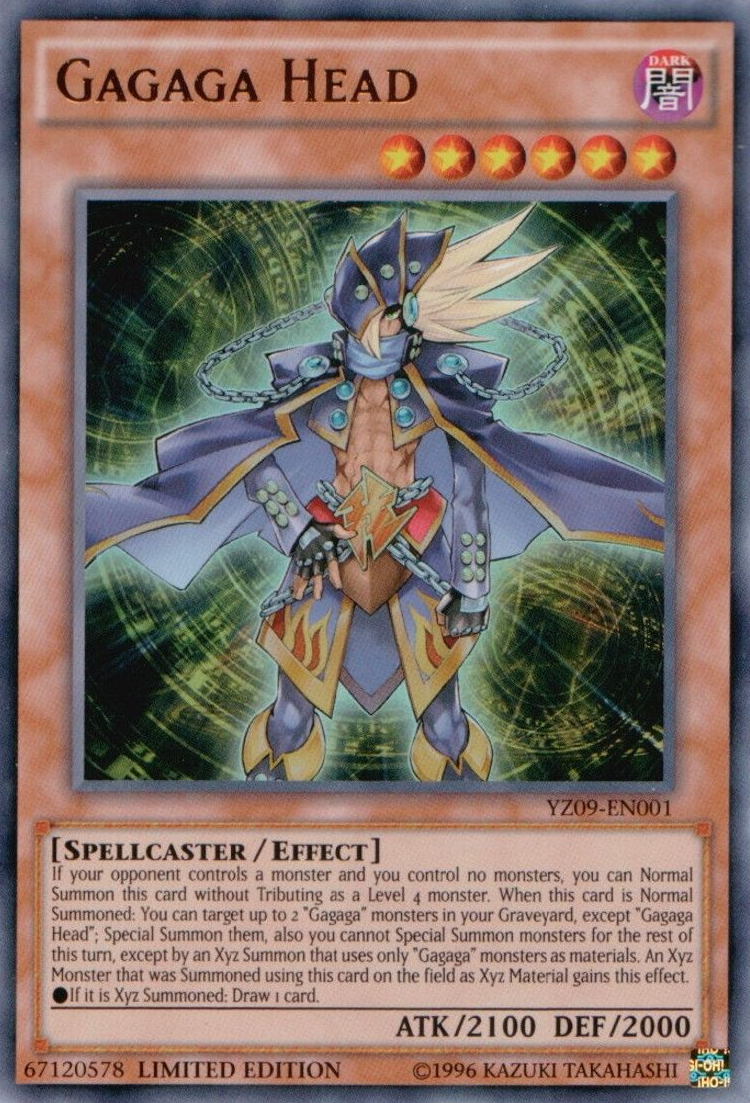 Gagaga Head [YZ09-EN001] Ultra Rare | Card Merchant Takapuna