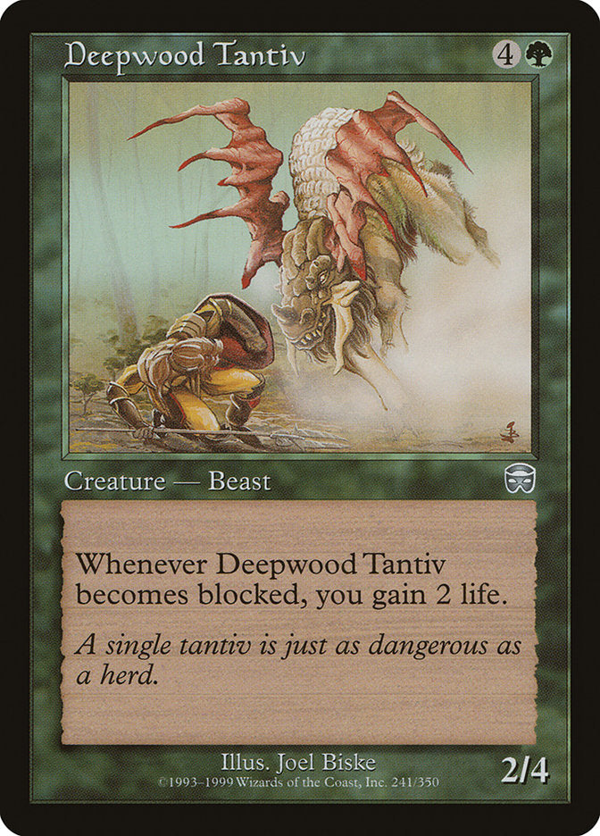 Deepwood Tantiv [Mercadian Masques] | Card Merchant Takapuna