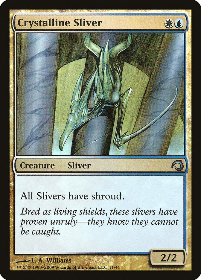 Crystalline Sliver [Premium Deck Series: Slivers] | Card Merchant Takapuna