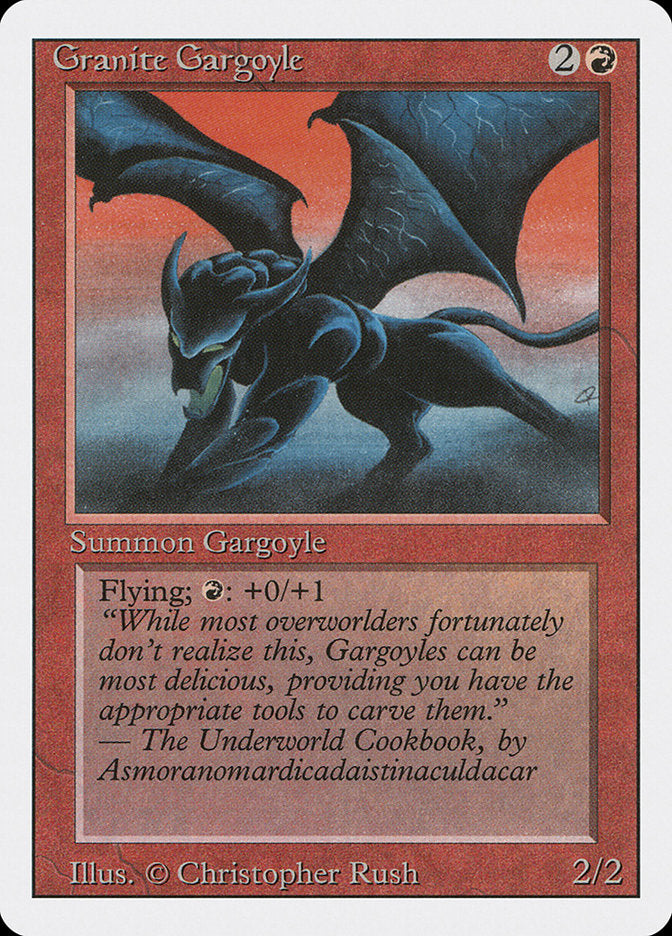 Granite Gargoyle [Revised Edition] | Card Merchant Takapuna