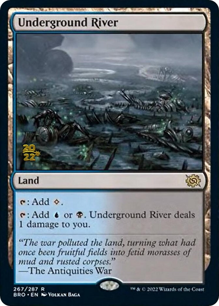 Underground River [The Brothers' War Prerelease Promos] | Card Merchant Takapuna