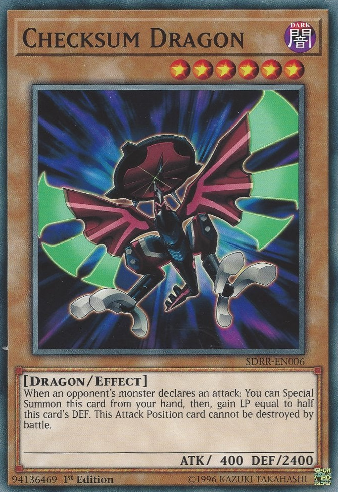 Checksum Dragon [SDRR-EN006] Common | Card Merchant Takapuna