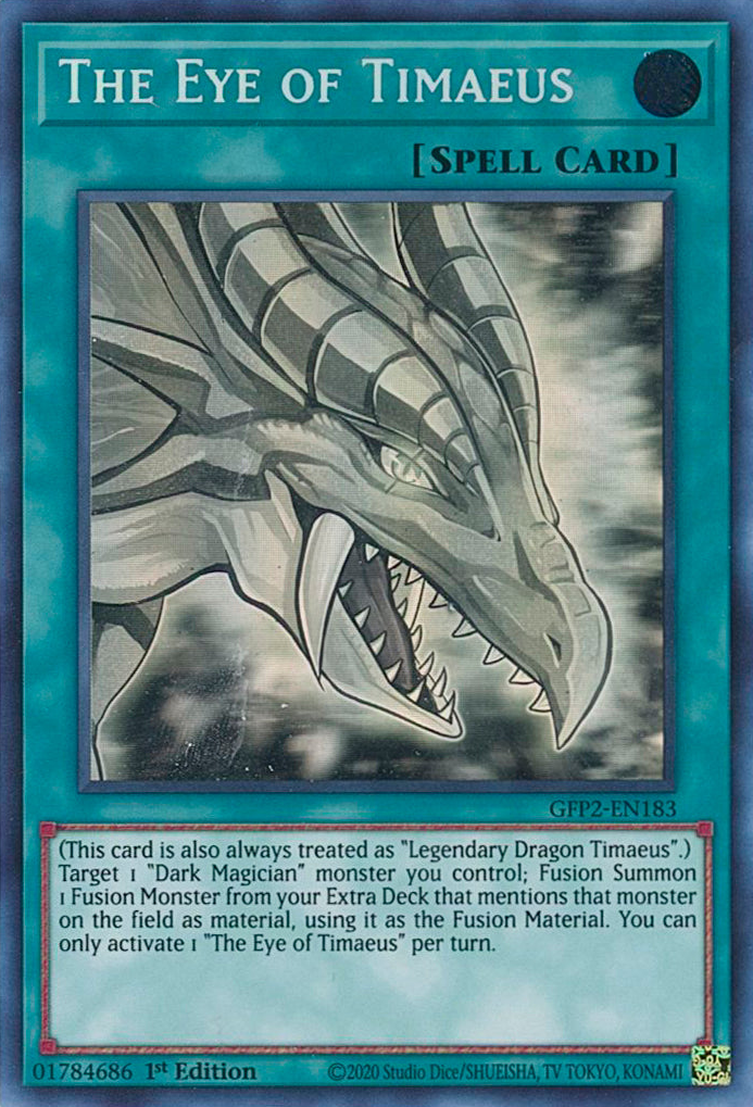 The Eye of Timaeus [GFP2-EN183] Ghost Rare | Card Merchant Takapuna