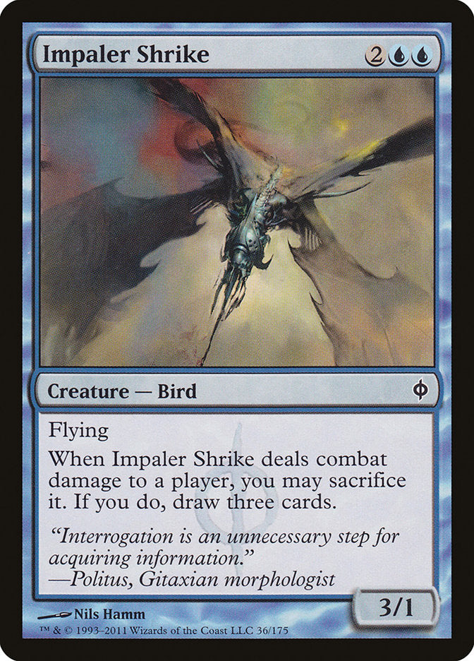 Impaler Shrike [New Phyrexia] | Card Merchant Takapuna