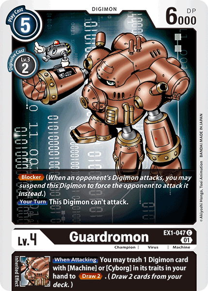 Guardromon [EX1-047] [Classic Collection] | Card Merchant Takapuna