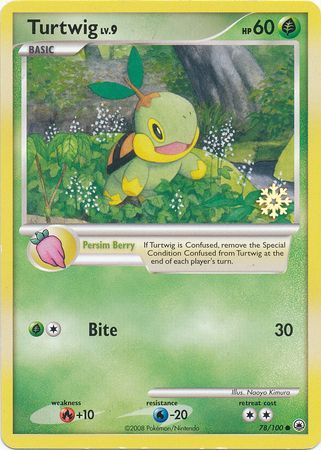 Turtwig (78/100) [Countdown Calendar Promos] | Card Merchant Takapuna