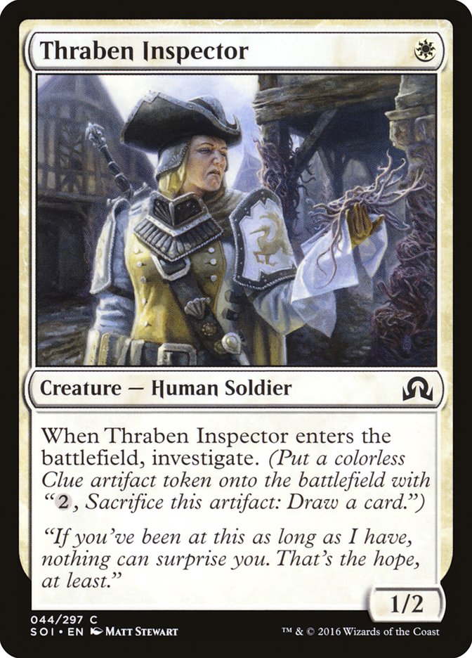 Thraben Inspector [Shadows over Innistrad] | Card Merchant Takapuna