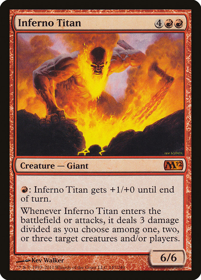 Inferno Titan [Magic 2012] | Card Merchant Takapuna