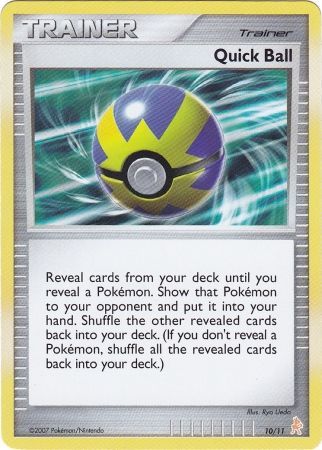 Quick Ball (10/11) [Diamond & Pearl: Trainer Kit - Lucario] | Card Merchant Takapuna