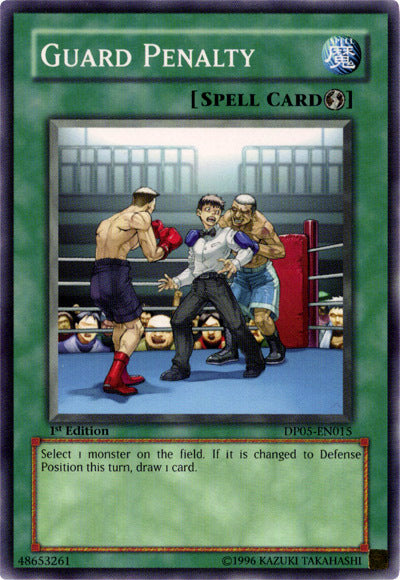 Guard Penalty [DP05-EN015] Common | Card Merchant Takapuna