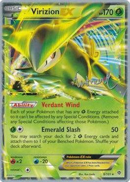 Virizion EX (9/101) (Emerald King - Andrew Estrada) [World Championships 2014] | Card Merchant Takapuna