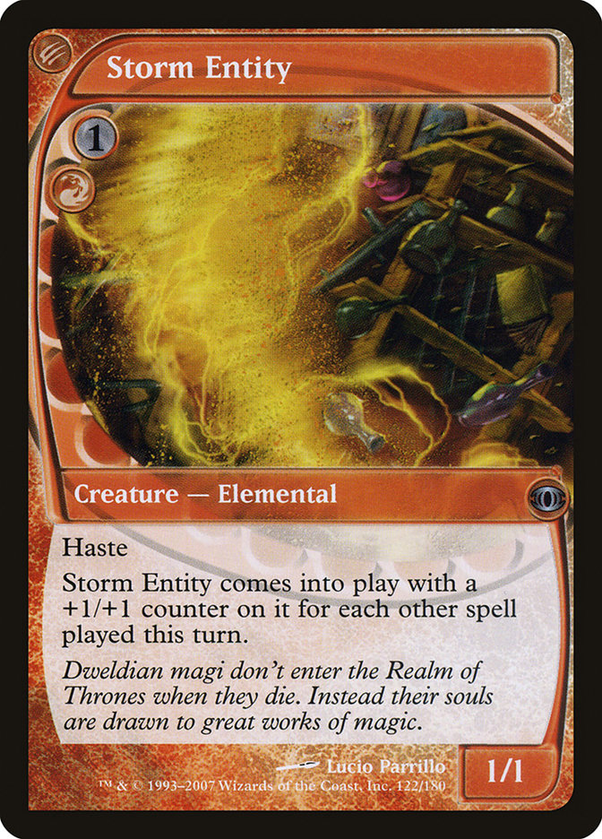 Storm Entity [Future Sight] | Card Merchant Takapuna