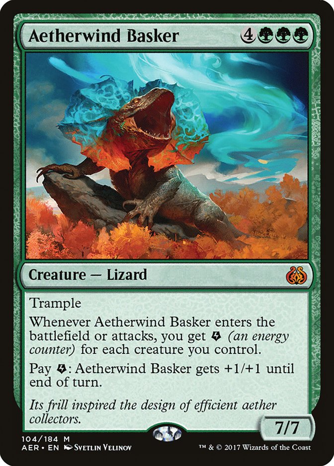 Aetherwind Basker [Aether Revolt] | Card Merchant Takapuna